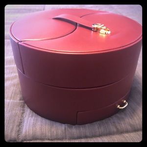 WOLF Heritage Yin Yang Jewelry Box, Red